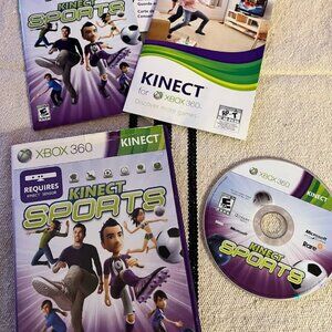 Kinect Sports 1 Xbox 360 Game Complete With Manual